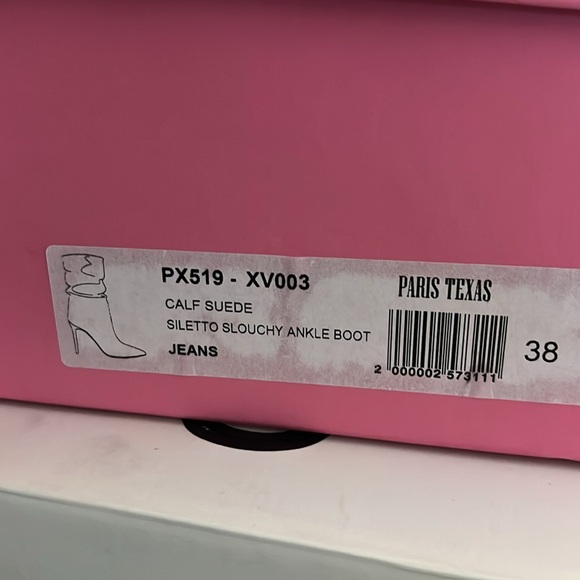 Paris Texas Sued Slouchy Jean colored boots size 38 - Picture 9 of 9